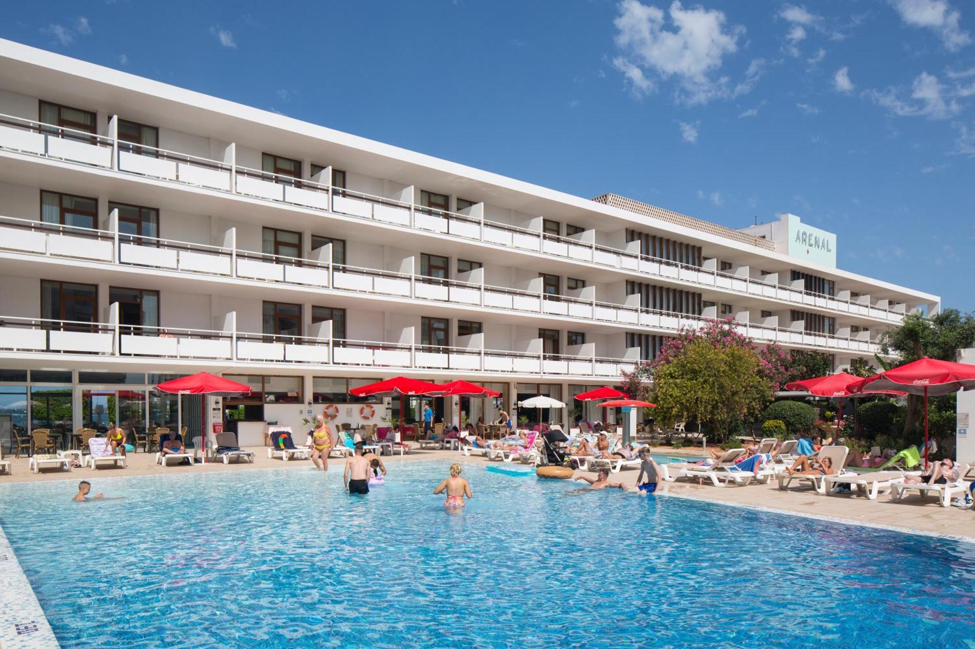 Hotel Arenal Sant Antoni de Portmany Exterior foto